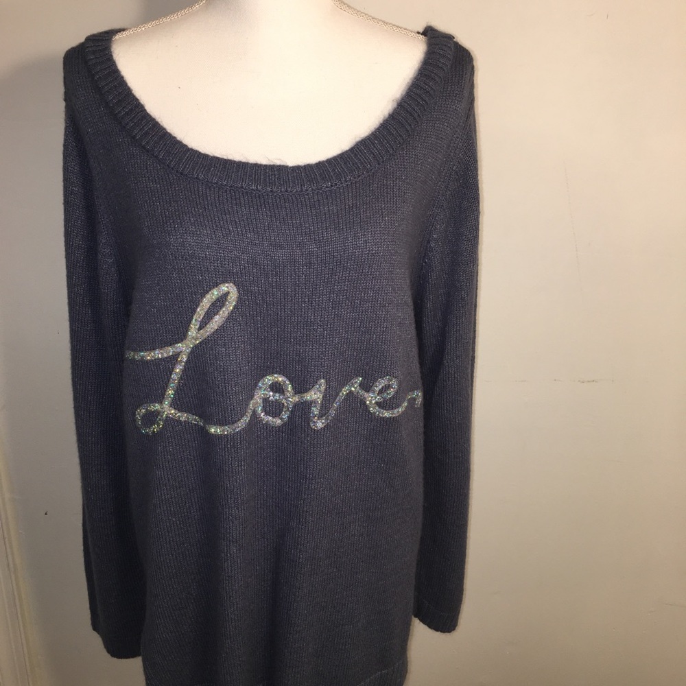 Blue grey sweater | LC Lauren Conrad | XXL